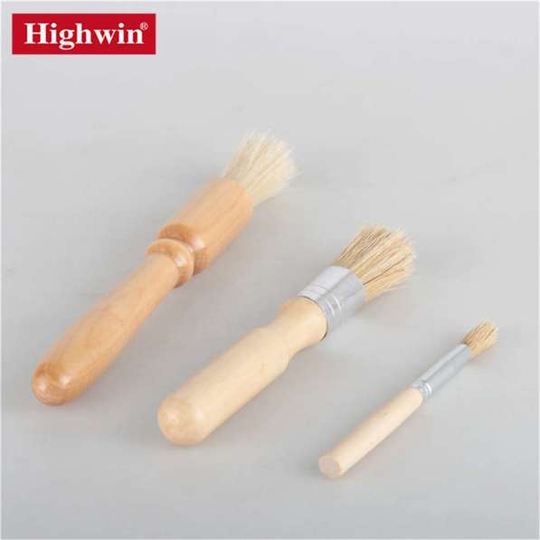 high quality hot sale  wood coffee machine brush